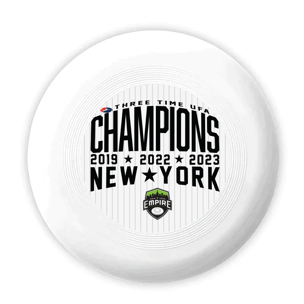3x Champions Frisbee
