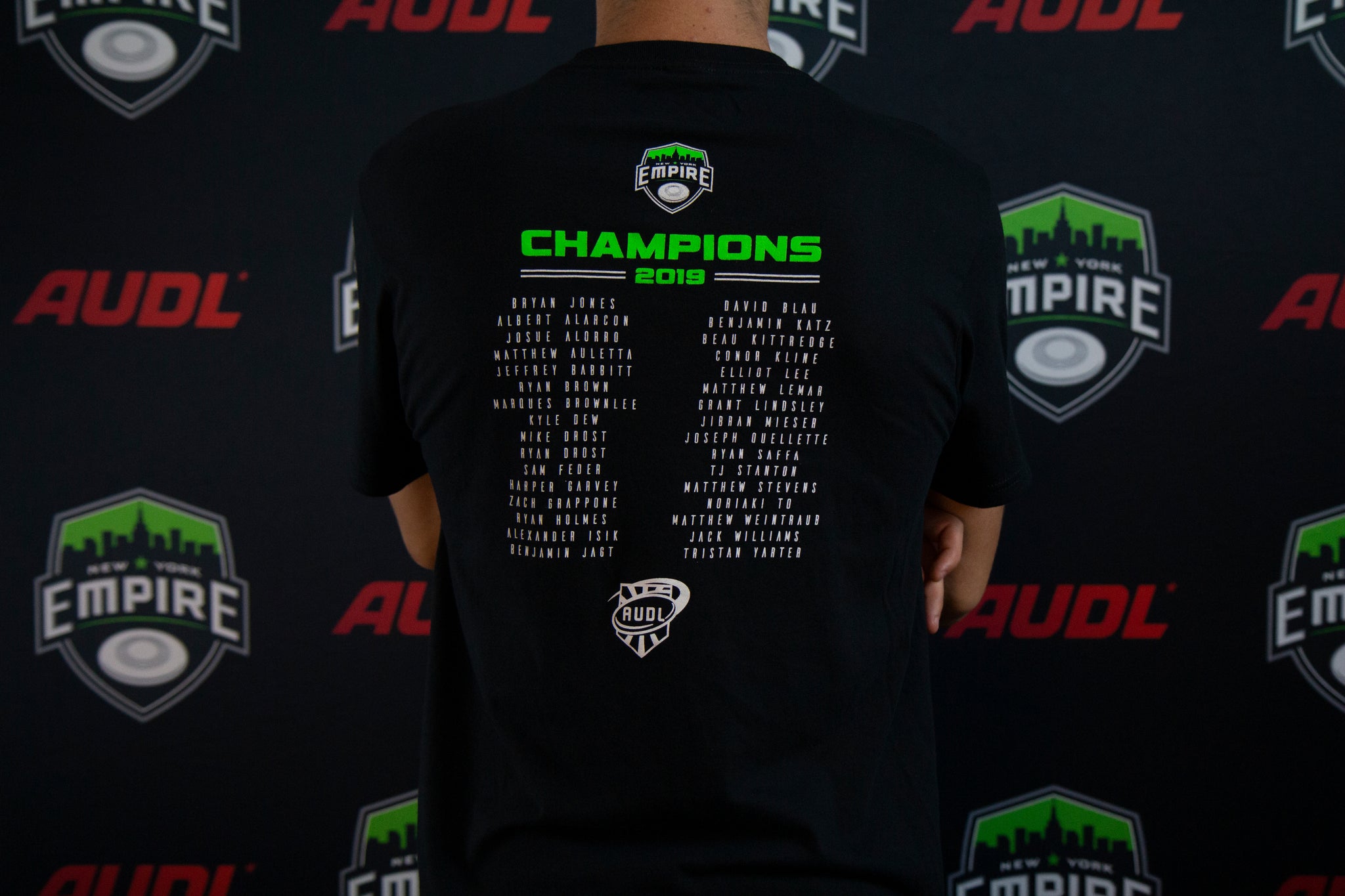 2019 AUDL Champions T-Shirt
