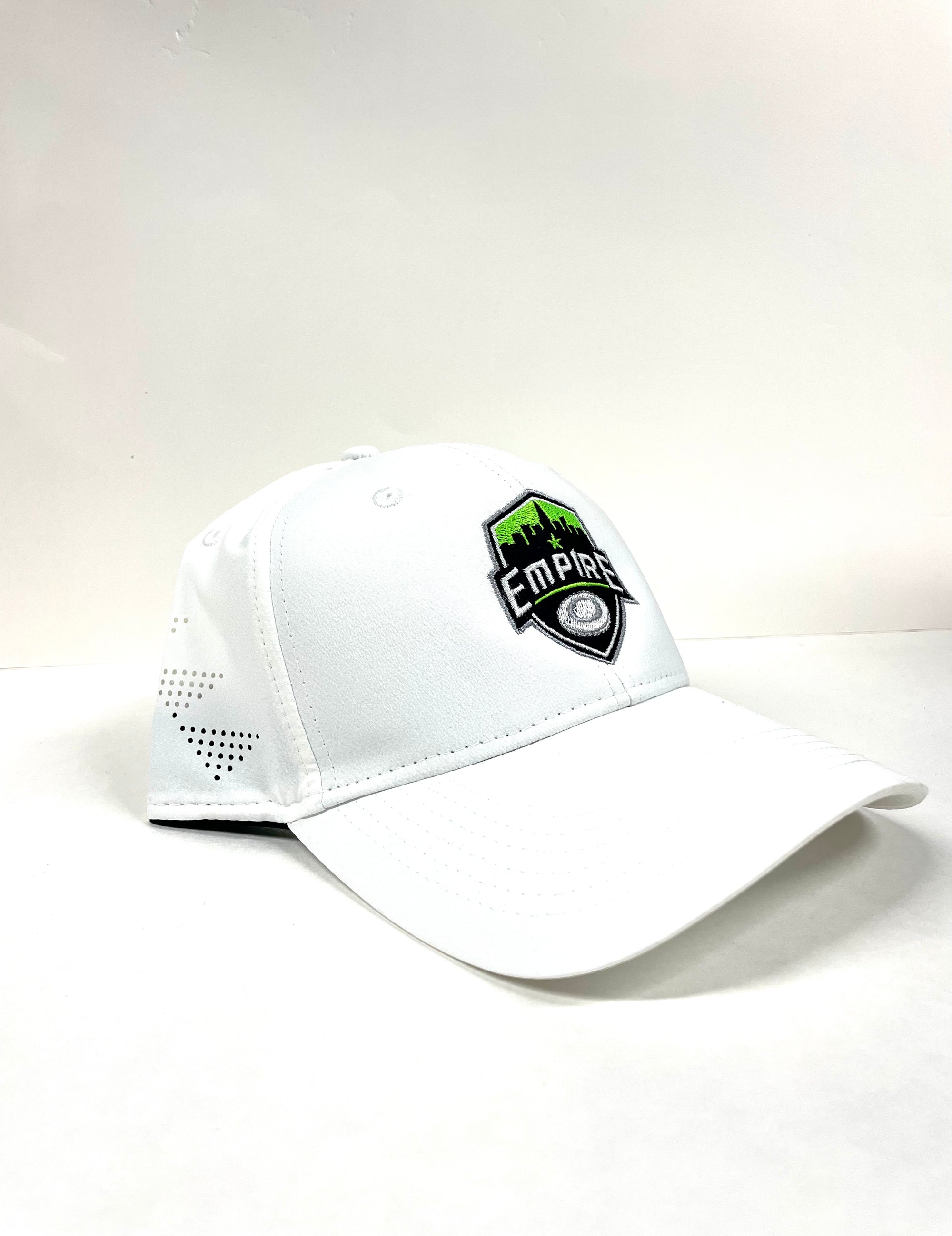 Ahead White Velcro Crest Hat